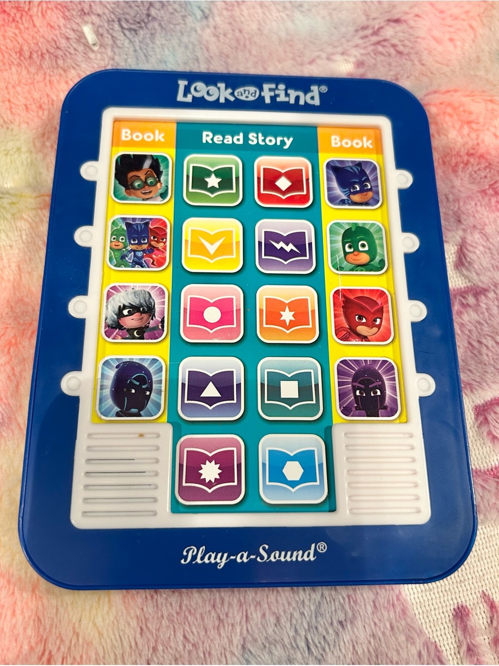 Play-a-Sound PJ Mask Look and Find Sound Tablet (no books)